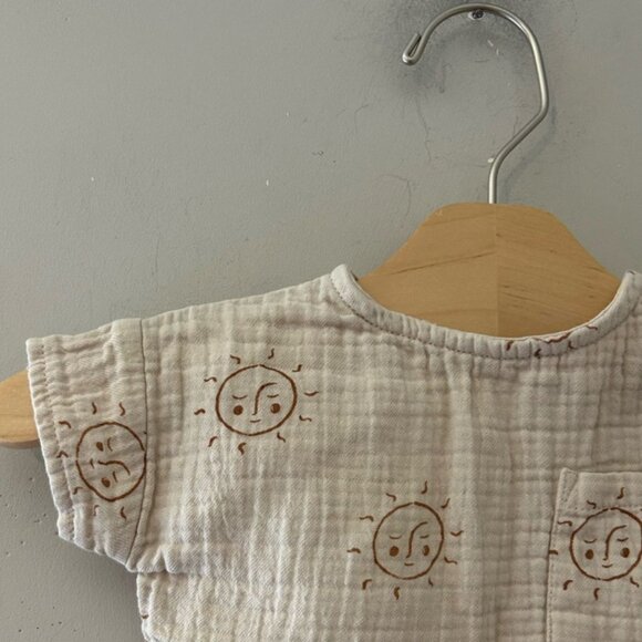 $11 ADD ON quincy mae muslin sunshine tee 0-3M Zara Mini Boden Rylee + Cru - Picture 3 of 3